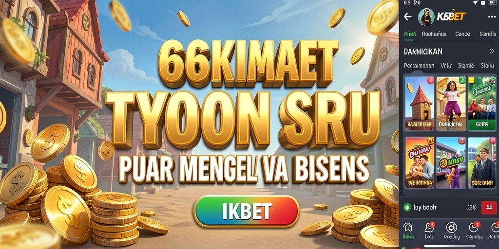 Screenshot utama 66KBET menunjukkan pengalaman gameplay Tycoon yang mendebarkan.