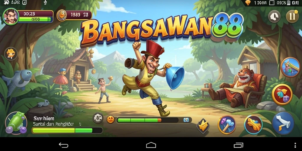 Tampilan menarik gameplay BANGSAWAN88 yang menghibur.