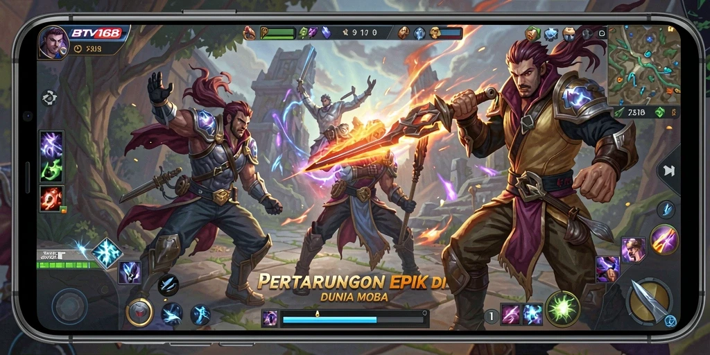 Tampilan gameplay BTV168 yang memukau dan penuh aksi.