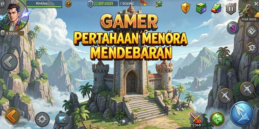 Gameplay menegangkan dalam GAMERP, seru dan penuh strategi.