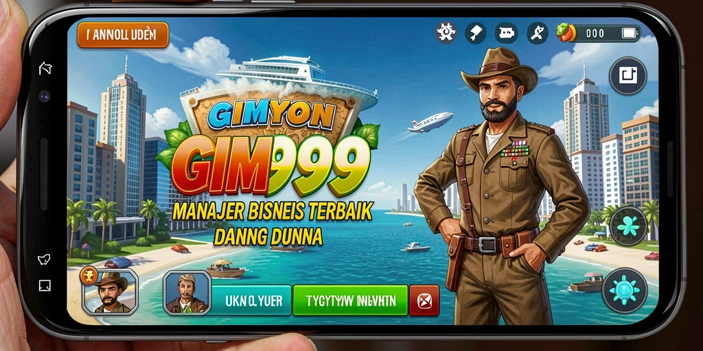 Gameplay seru GIM999 dengan berbagai fitur Tycoon.