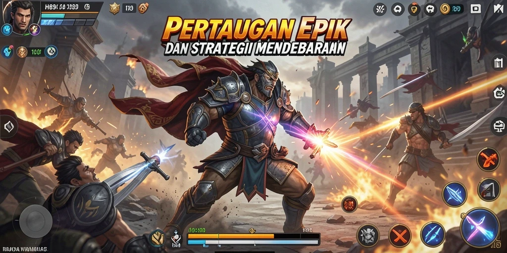 Tangkapan layar H89 menampilkan pertarungan penuh aksi dengan karakter yang dinamis.