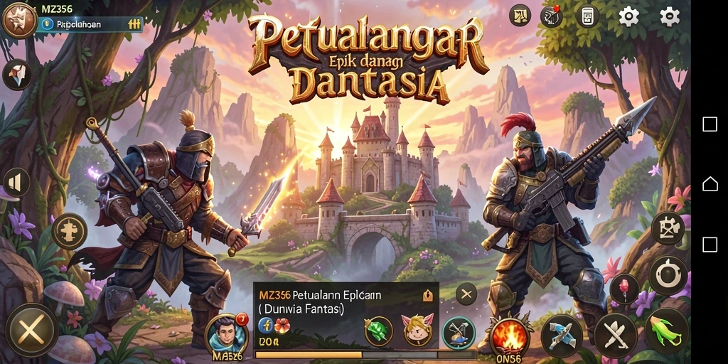 Screenshot gameplay menarik dari MZ356.