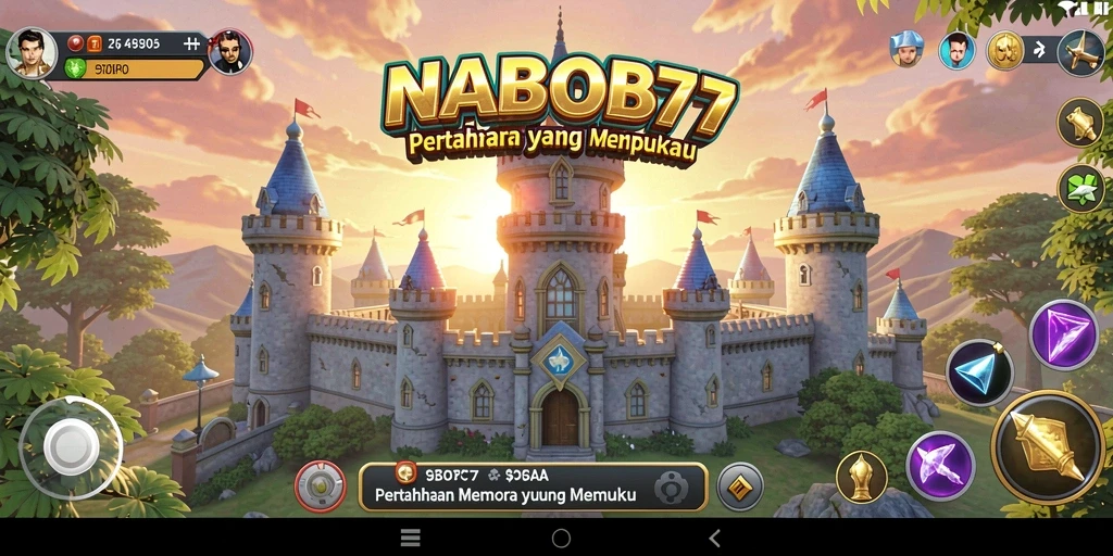 Tampilan gameplay <strong>NABOB77</strong> yang menarik dan menantang.