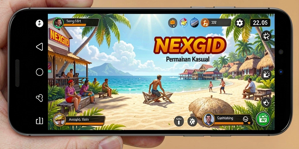 Screenshot gameplay NEXGID yang menampilkan aksi seru.