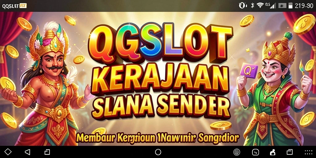 Tampilan gameplay QQSLOT dengan mesin slot yang menarik dan penuh warna.