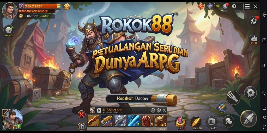 Gameplay seru dengan grafis menakjubkan di ROKOK88.