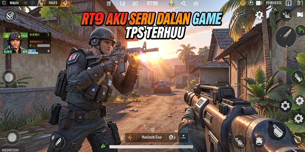 Gameplay seru dalam RT99 dengan pertarungan yang menegangkan dan grafis menarik.