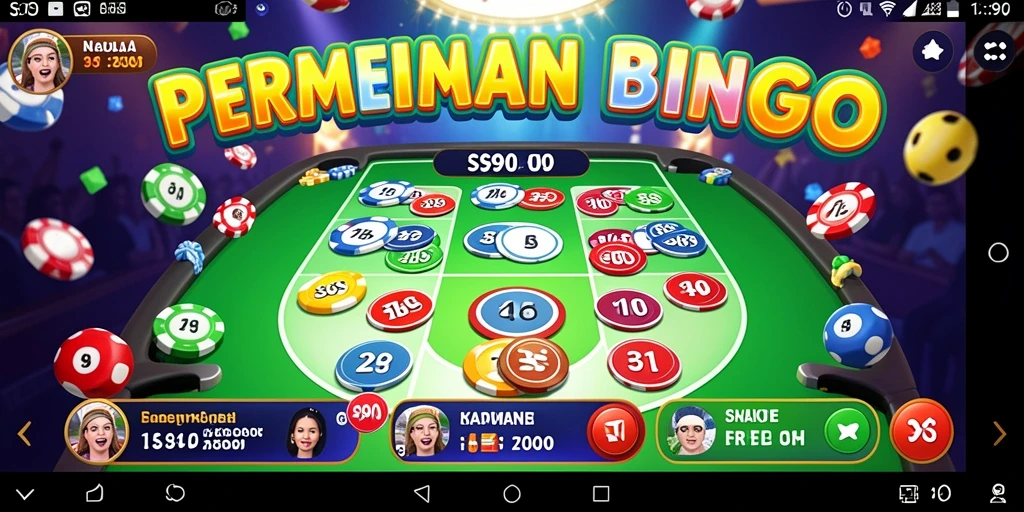Screenshot gameplay S80 dengan tampilan Bingo yang menarik dan interaktif.