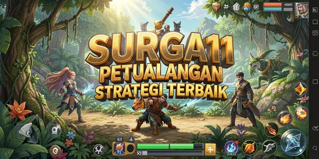 Tangkap momen seru dalam gameplay <strong>SURGA11</strong> yang penuh aksi.